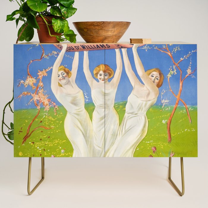 Antique Ad Poster Pink Pills for Pale People Credenza Gallery Image 1