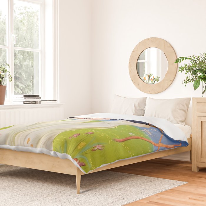 Antique Ad Poster Pink Pills for Pale People Duvet Cover Gallery Image 2