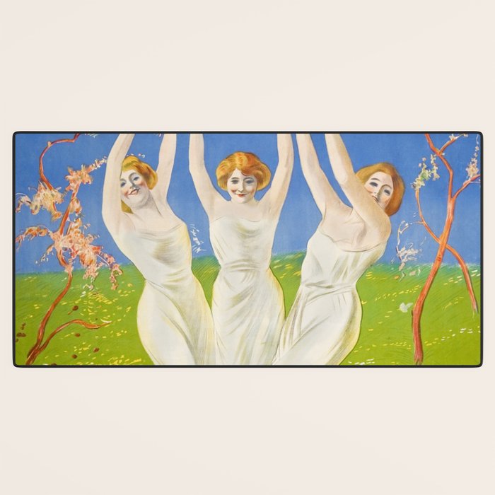 Antique Ad Poster Pink Pills for Pale People Desk Mat Gallery Image 3