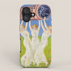 Antique Ad Poster Pink Pills for Pale People iPhone Case Gallery Image 1