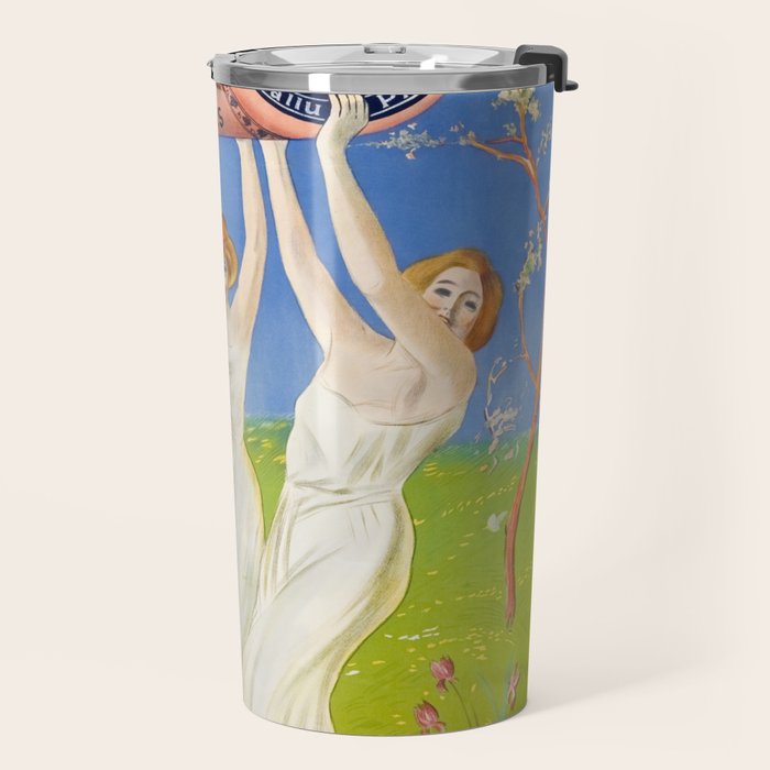 Antique Ad Poster Pink Pills for Pale People Travel Mug Gallery Image 2