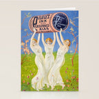 Antique Ad Poster Pink Pills for Pale People Stationery Card Gallery Image 2