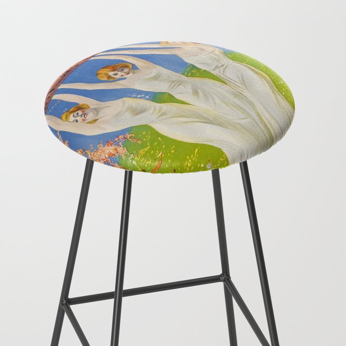 Antique Ad Poster Pink Pills for Pale People Stool Gallery Image 2