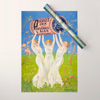 Antique Ad Poster Pink Pills for Pale People Wrapping Paper Gallery Image 1