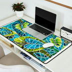 Schismatoglottis Calyptrata - Teal Palette Desk Mat Gallery Image 2