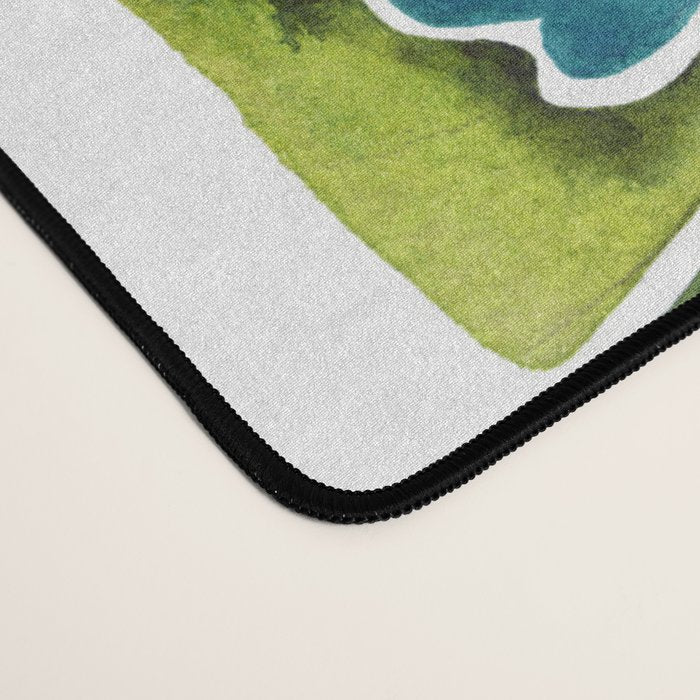 Schismatoglottis Calyptrata - Teal Palette Desk Mat Gallery Image 4