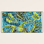 Schismatoglottis Calyptrata - Teal Palette Desk Mat Gallery Image 3