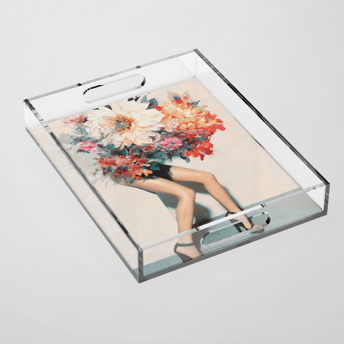 Blossom Acrylic Tray Gallery Image 1