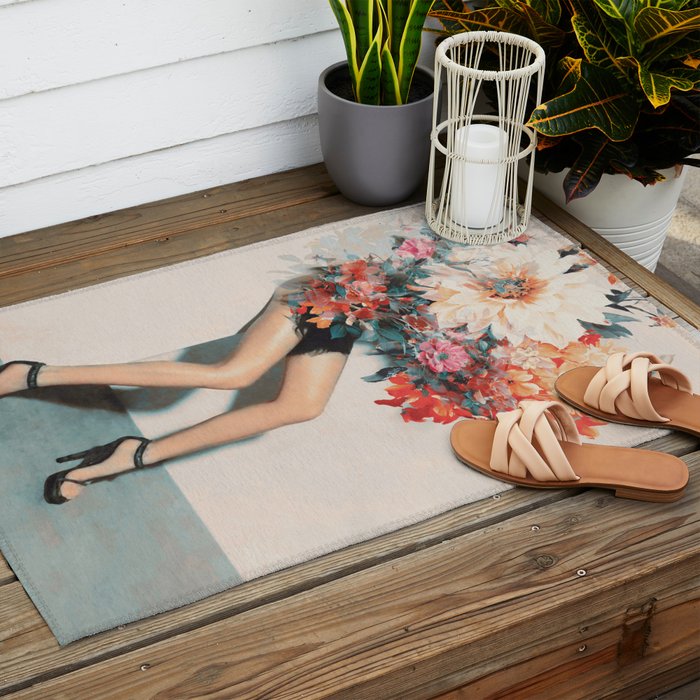 Blossom Outdoor Rug Gallery Image 2