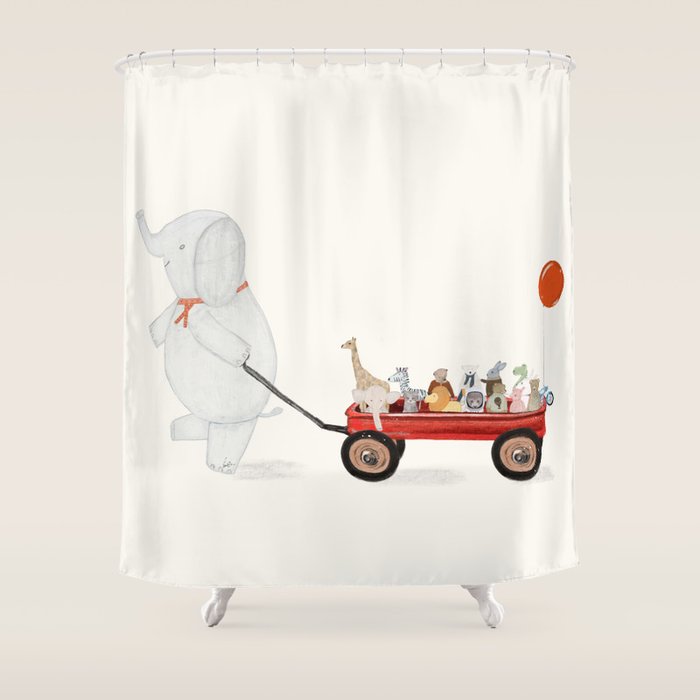 little toys Shower Curtain Gallery Image 1