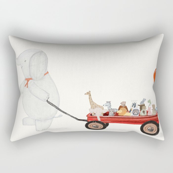 little toys Rectangular Pillow Gallery Image 1
