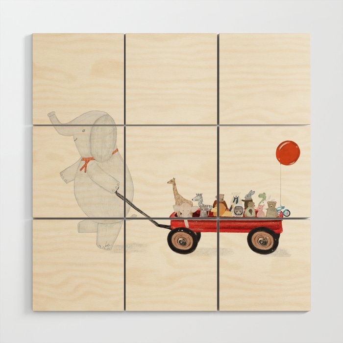 little toys Wood Wall Art Gallery Image 1
