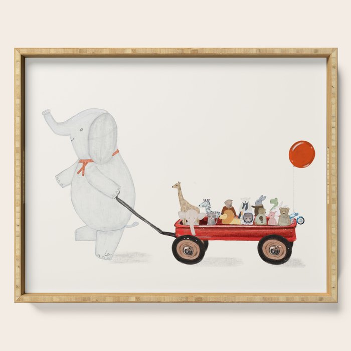 little toys Serving Tray Gallery Image 1