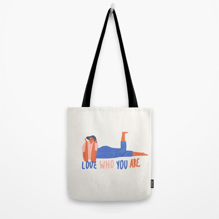 Love who you are Tote Bag Gallery Image 2