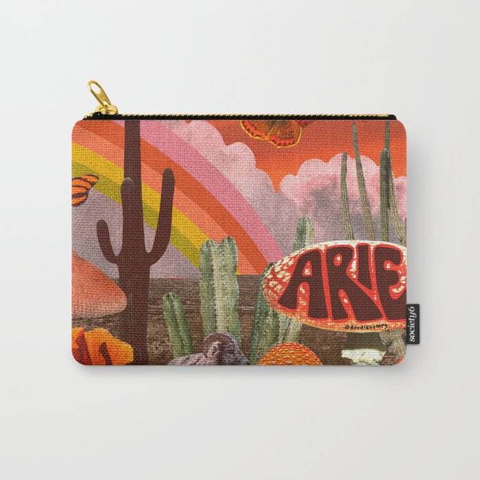 Aries Collage Carry All Pouch Gallery Image 1