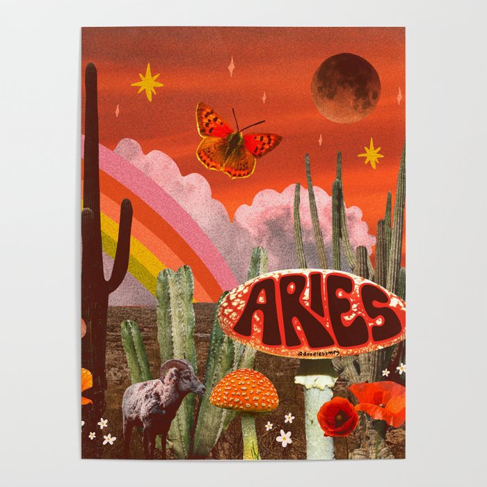 Aries Collage Poster Gallery Image 4