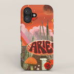 Aries Collage iPhone Case Gallery Image 1