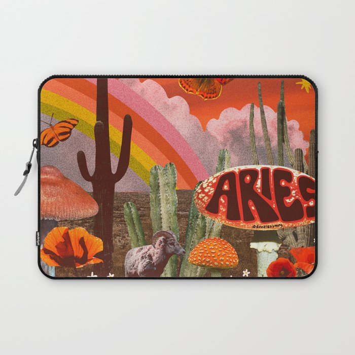 Aries Collage Laptop Sleeve Gallery Image 1