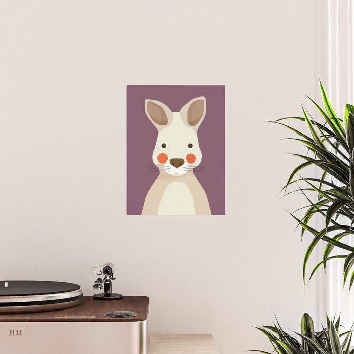 Kangaroo, Animal Portrait Poster Gallery Image 2