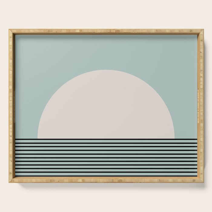 Sunrise / Sunset IX Serving Tray Gallery Image 1