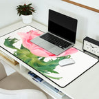 Pink Anemone Desk Mat Gallery Image 2