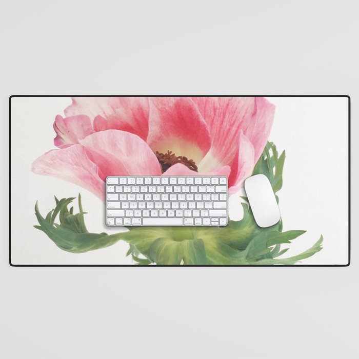 Pink Anemone Desk Mat Gallery Image 1