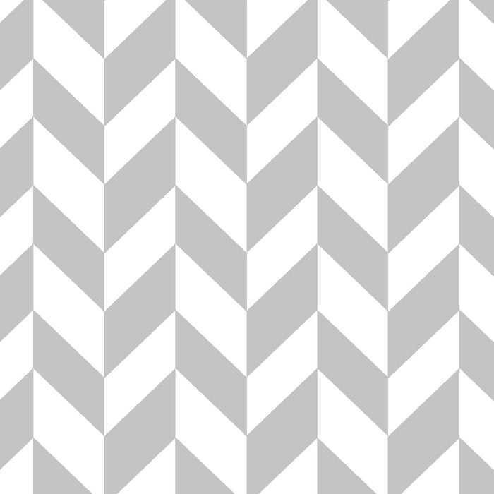 Herringbone (Gray & White Pattern) Coffee Mug Gallery Image 2