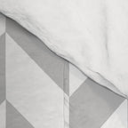 Herringbone (Gray & White Pattern) Comforter Gallery Image 4