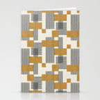 Stripes and Square Composition - Abstract Stationery Card Gallery Image 2