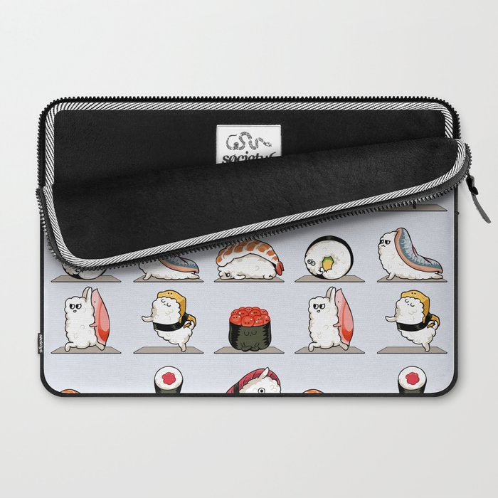 Sushi Yoga Laptop Sleeve Gallery Image 2