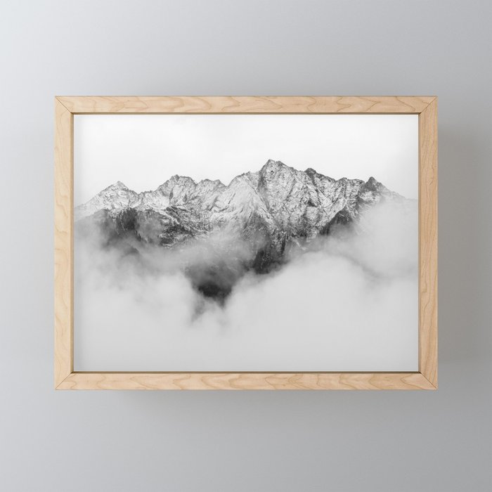 Peaks on the Mist Mini Art Print Gallery Image 1