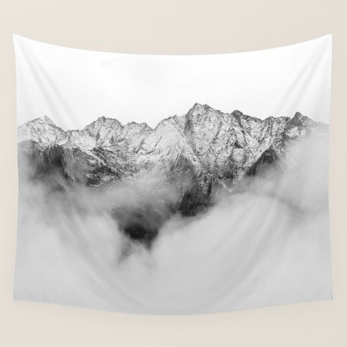 Peaks on the Mist Wall Tapestry Gallery Image 4