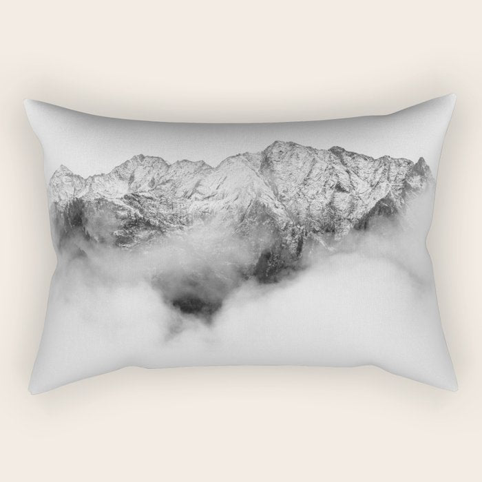 Peaks on the Mist Rectangular Pillow Gallery Image 1