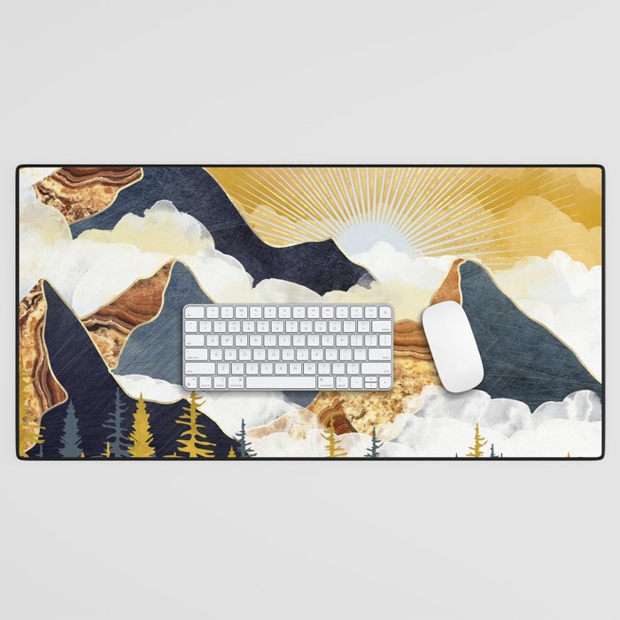 Misty Peaks Desk Mat Gallery Image 1