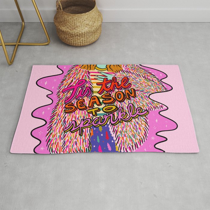 Tis the Season to Sparkle Rug Gallery Image 1