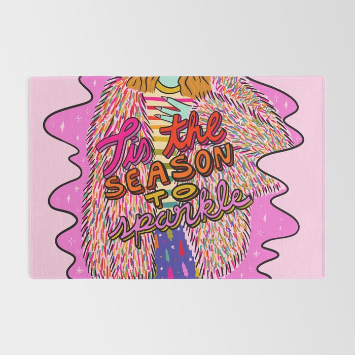 Tis the Season to Sparkle Rug Gallery Image 2