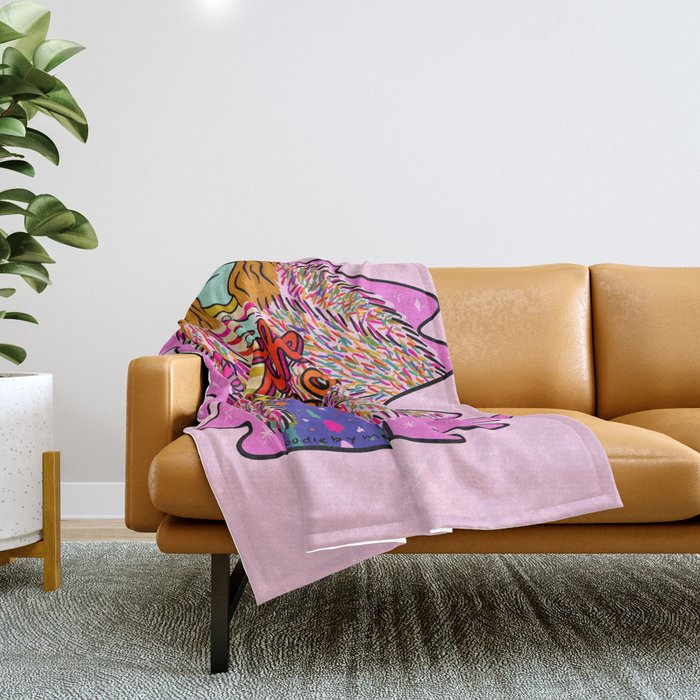 Tis the Season to Sparkle Throw Blanket Gallery Image 1