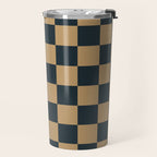 Mineral Dust x Wheatberry Mixed Checker Travel Mug Gallery Image 2