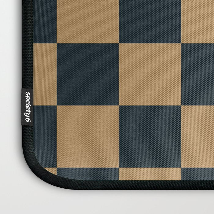 Mineral Dust x Wheatberry Mixed Checker Laptop Sleeve Gallery Image 3