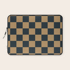 Mineral Dust x Wheatberry Mixed Checker Laptop Sleeve Gallery Image 1