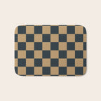 Mineral Dust x Wheatberry Mixed Checker Bath Mat Gallery Image 1