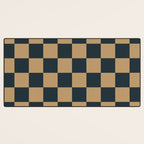 Mineral Dust x Wheatberry Mixed Checker Desk Mat Gallery Image 3