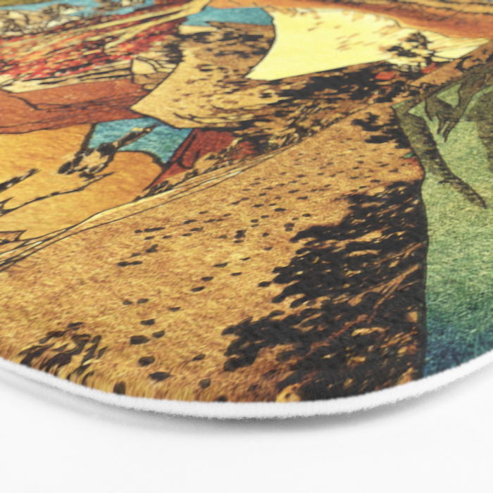 Returning to the Ancients - Nature Landscape Bath Mat Gallery Image 3