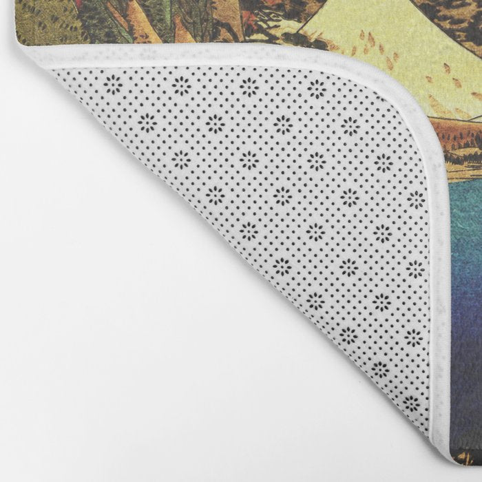 Returning to the Ancients - Nature Landscape Bath Mat Gallery Image 2
