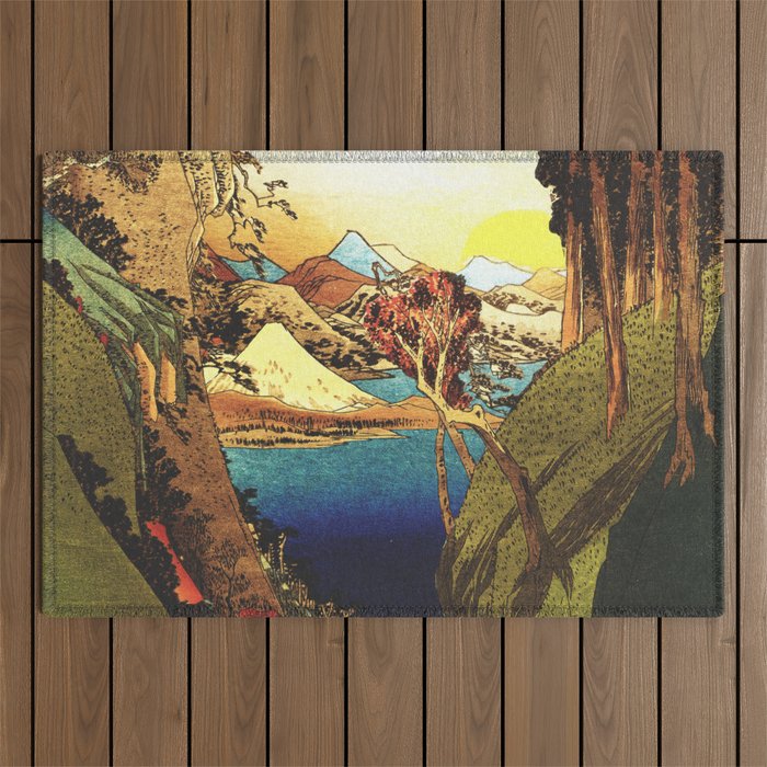 Returning to the Ancients - Nature Landscape Outdoor Rug Gallery Image 1