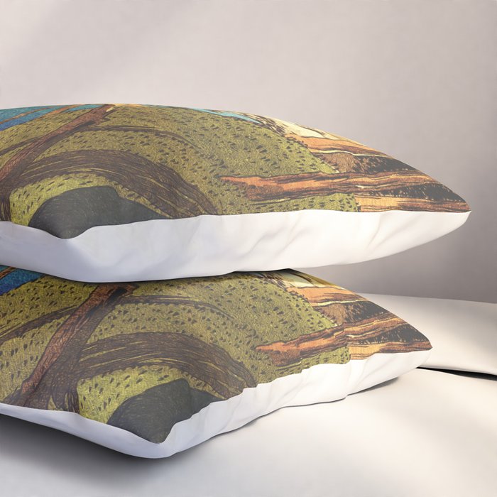 Returning to the Ancients - Nature Landscape Pillow Sham Gallery Image 3