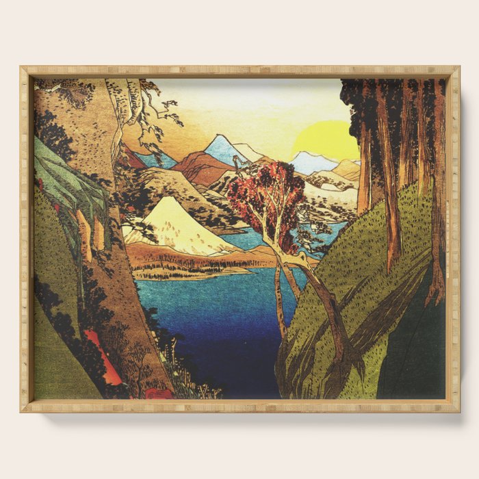 Returning to the Ancients - Nature Landscape Serving Tray Gallery Image 1