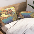 Returning to the Ancients - Nature Landscape Pillow Sham Gallery Image 2