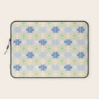 Geo handmade squares Laptop Sleeve Gallery Image 1