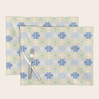 Geo handmade squares Placemat Gallery Image 1